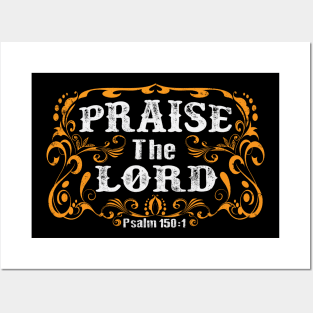 Praise the Lord tShirt for Christian Women Posters and Art